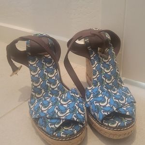 Tory Burch Espadrille Sandal size 7